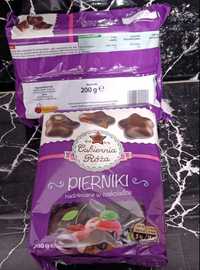 Пряники у шоколаді з фруктовою начинкою  Pierniki 200г (