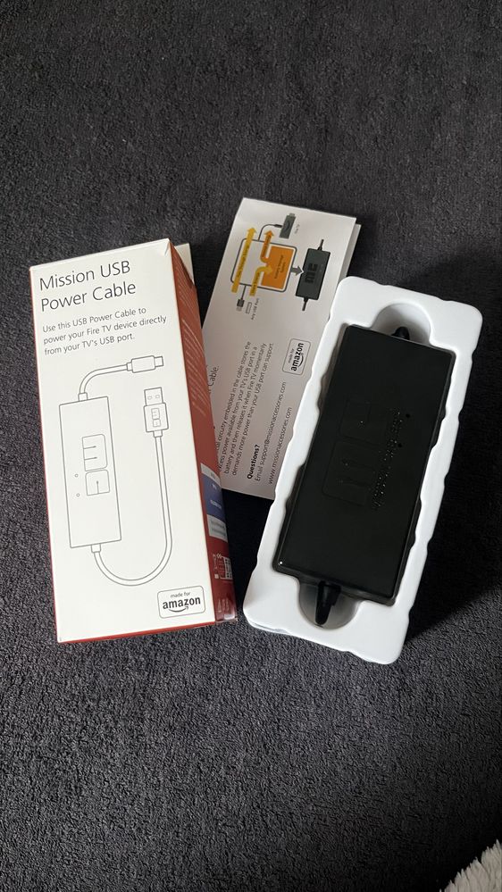 Mission USB Power Cable