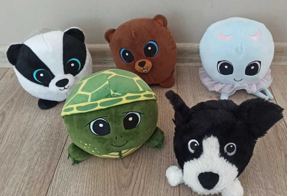 Cena za całość Zestaw pluszaki maskotki z biedronki gang słodziaków