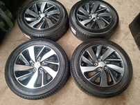 5x114,3 5x114 Felgi Aluminiowe Alufelgi 17 Koła Letnie Lato MITSUBISHI ASX PAJERO PININ MAZDA CX30 HONDA CRV KIA SPORTAGE II 2 HYUNDAI IX25 Kona TOYOTA CHR SUZUKI VITARA NISSAN QASHQAI RENAULT KADJAR DACIA DUSTER Legnica ALU-RAD 215/60 5mm