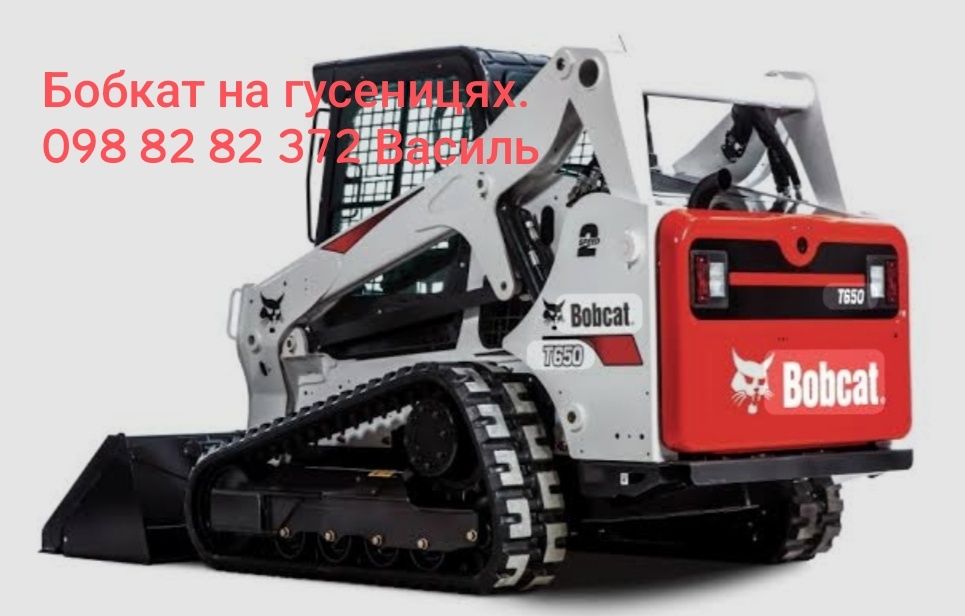 Послуги гусеничного бобката