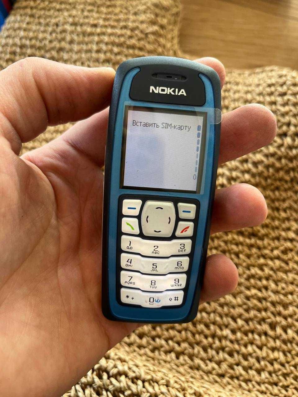 Винтажный GSM Nokia 3100 новый телефон черно-синий в коробке