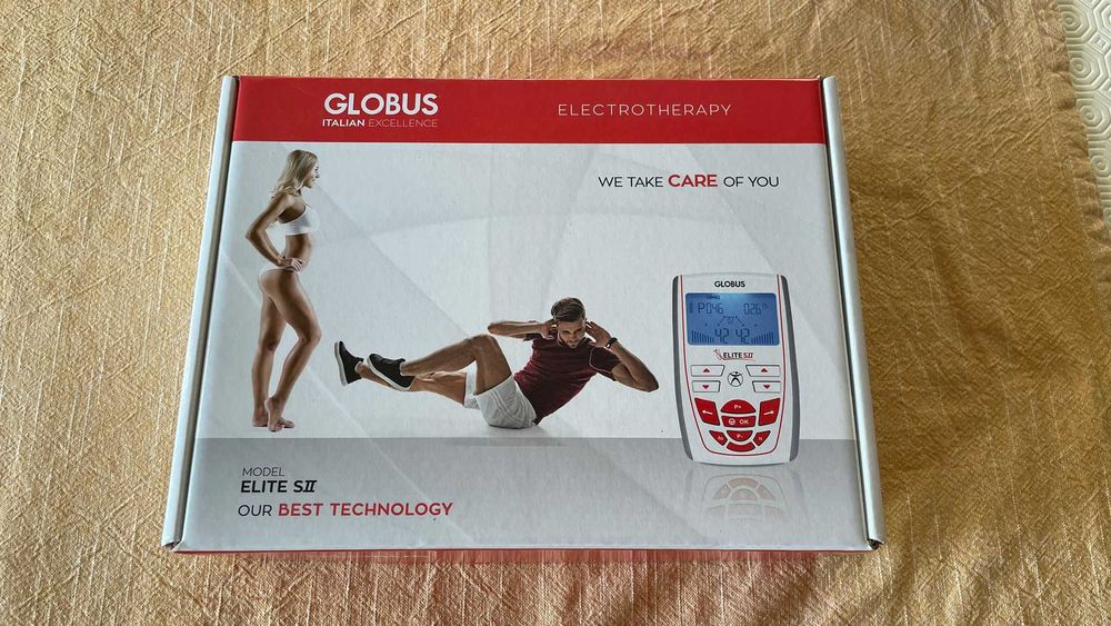 Eletroestimulador 2 canais Globus Elite SII 100 programas