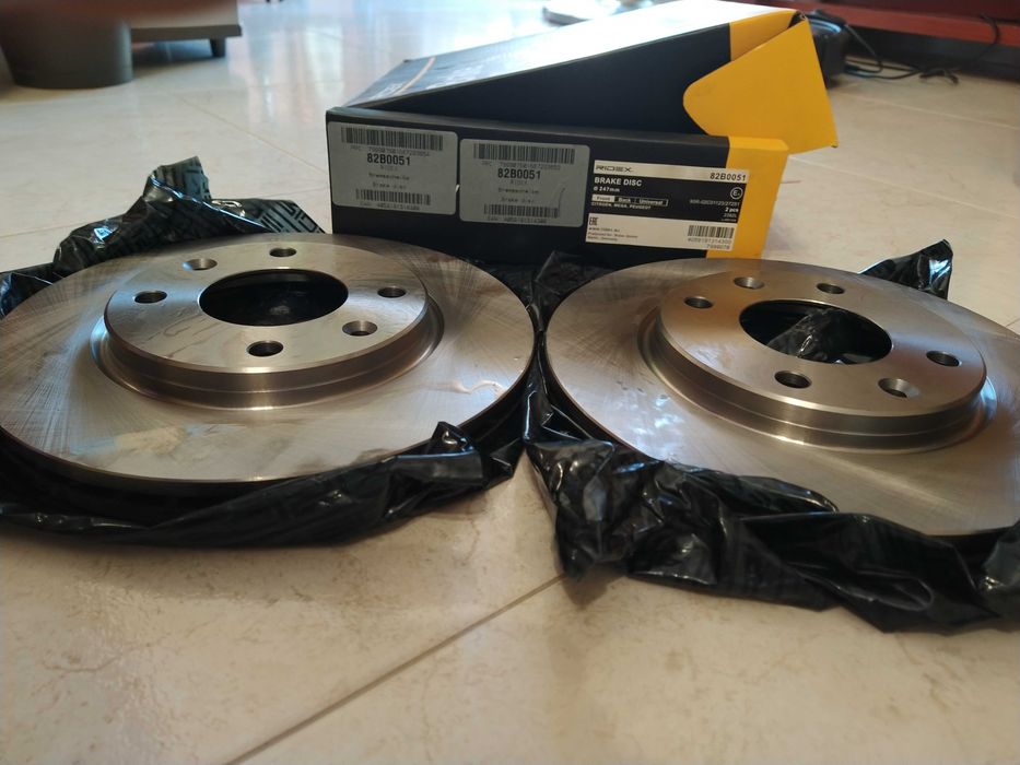 Discos e pastilhas novos citroen xsara n1