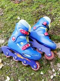 Patins em linha, tamanho 32