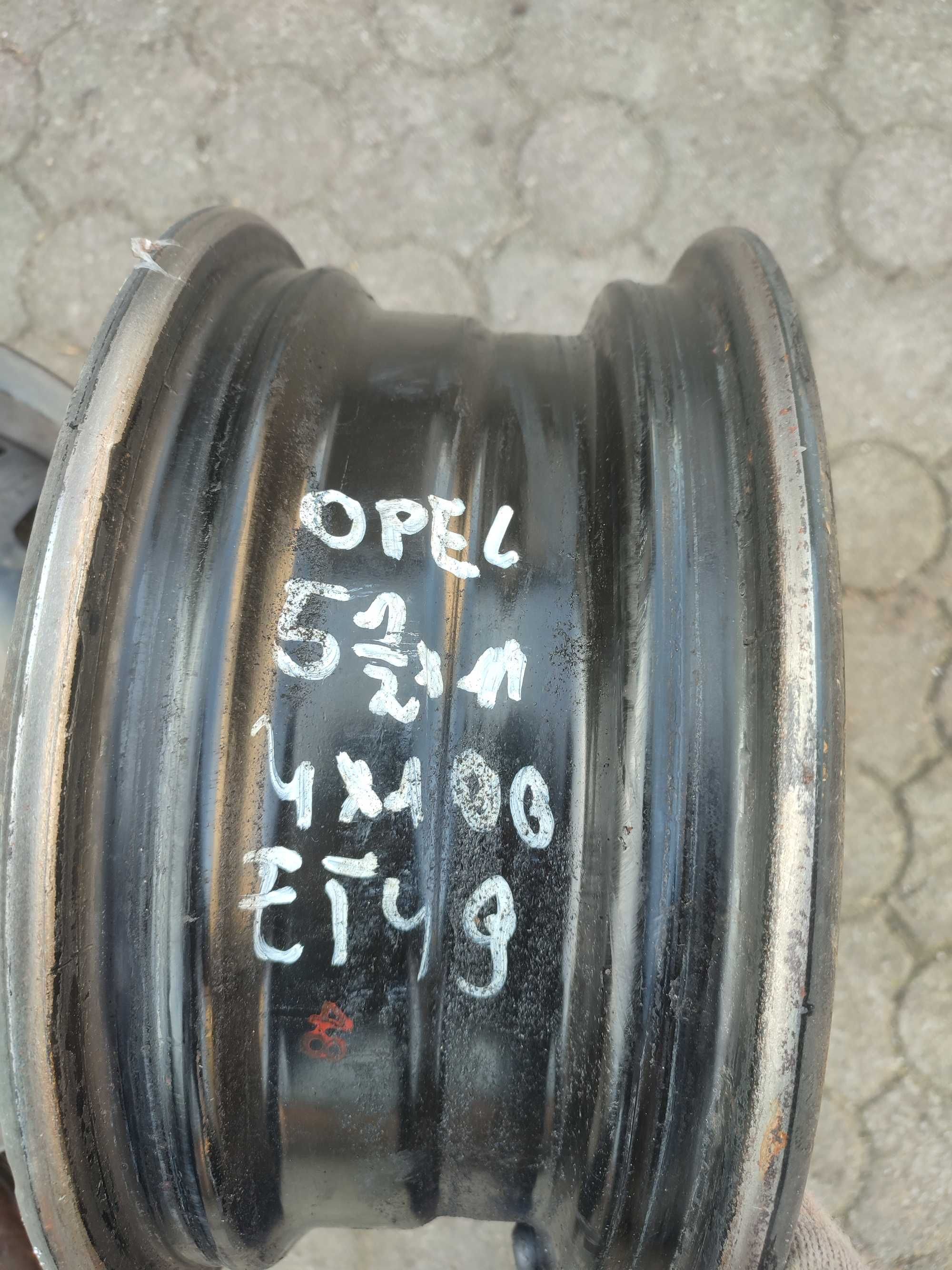 Felgi stalowe opel 14 4 śróby
