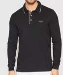 Czarna meska polo guess XL