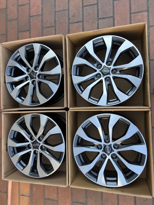 4xfelga aluminiowa 17” NISSAN (5x114,3 ET43) - nowe grafit