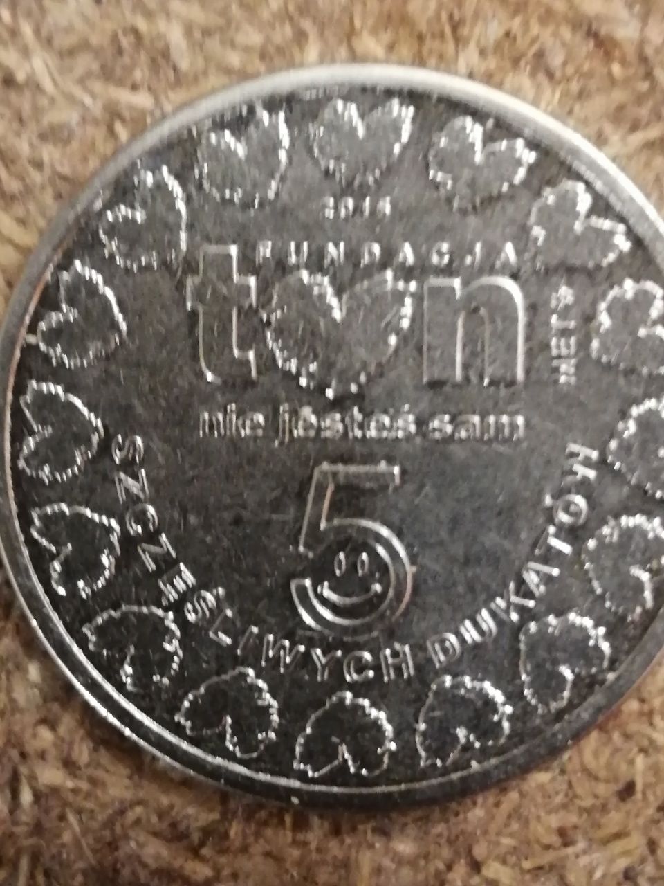 Moneta TVN Szczęśliwe 5 dukatow