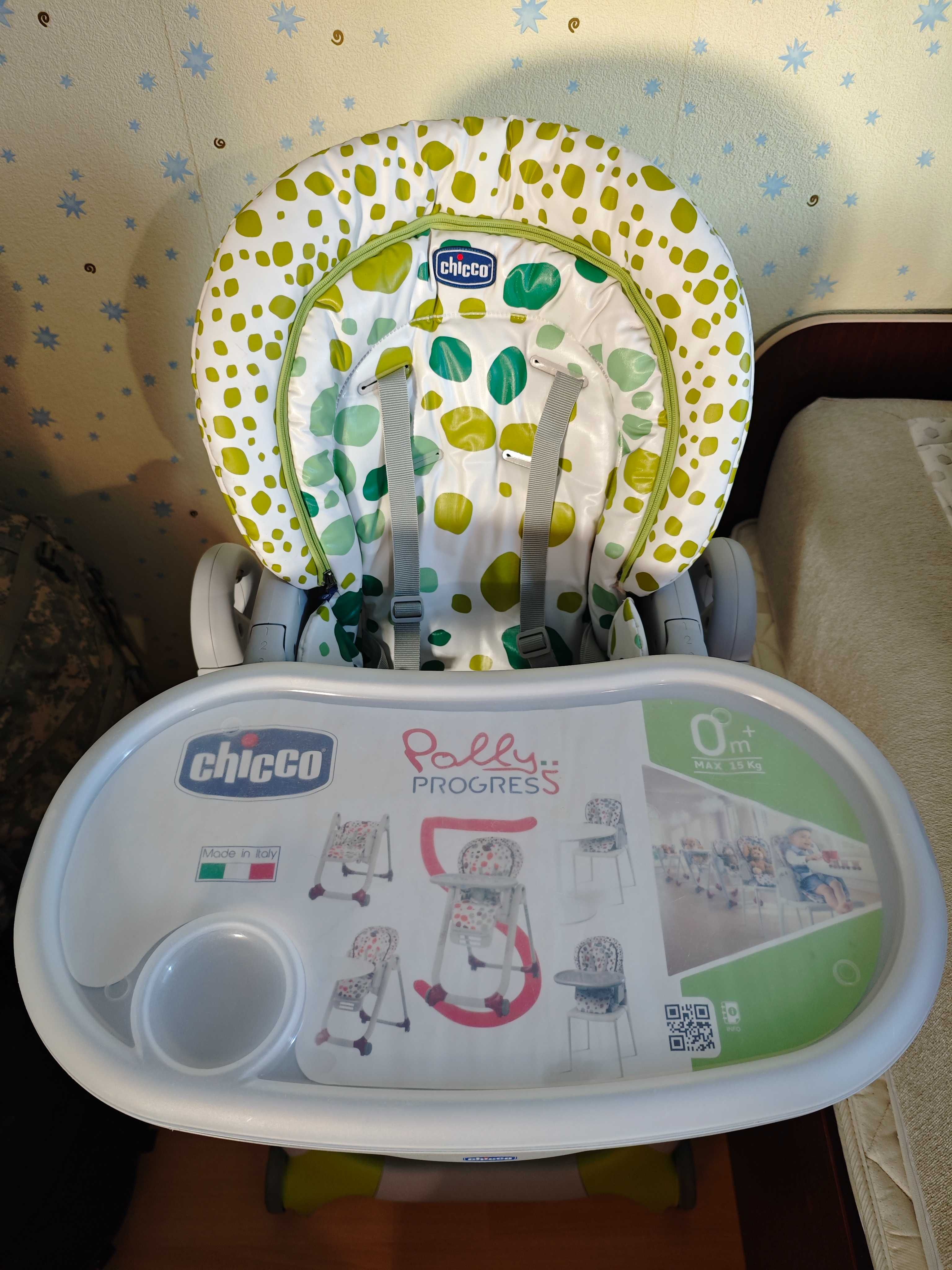 Стульчик для годування Chicco Polly Progres5 Kiwi
