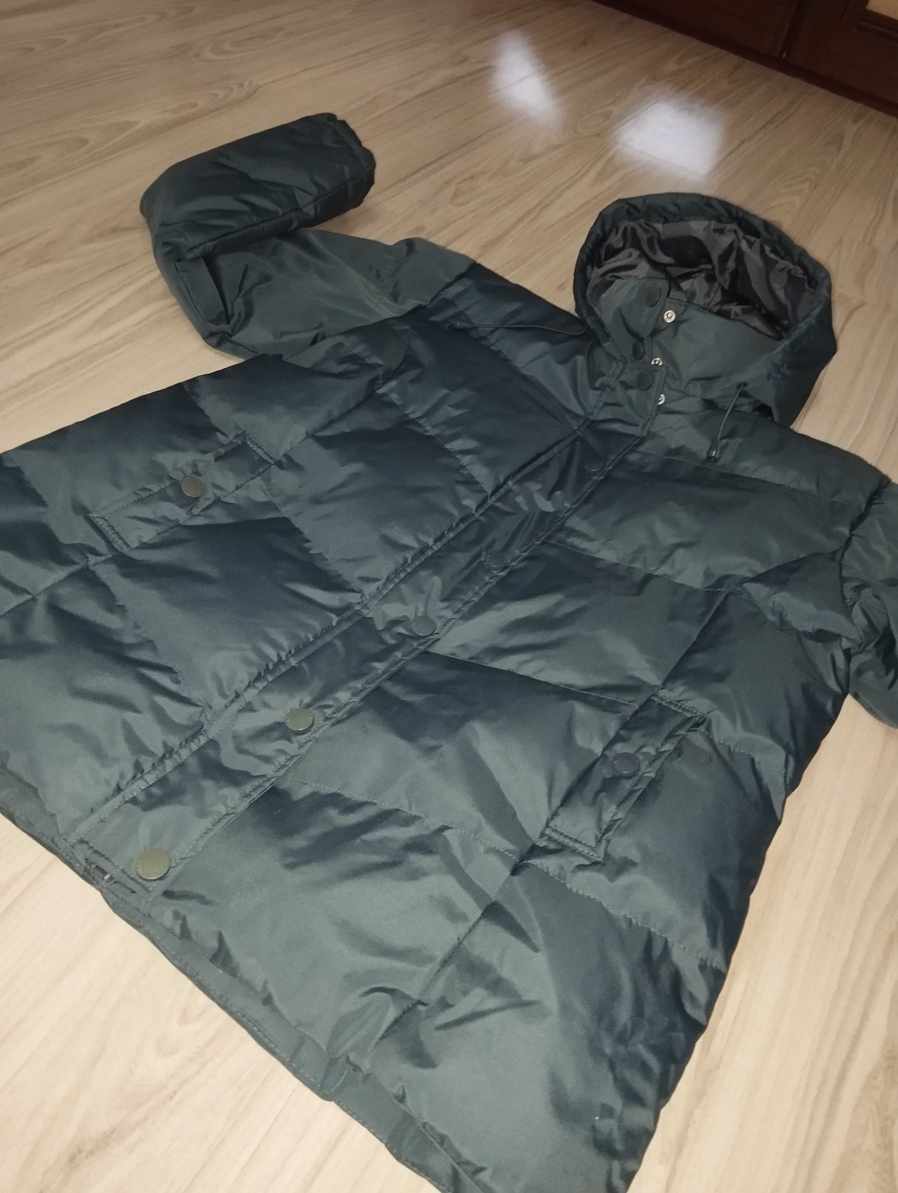 Einterjacket Kurtka zimowa xl kolor morski Bunohq # jak nowa.