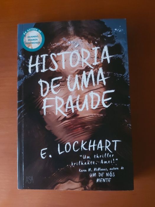 História de uma fraude (livro como novo)
