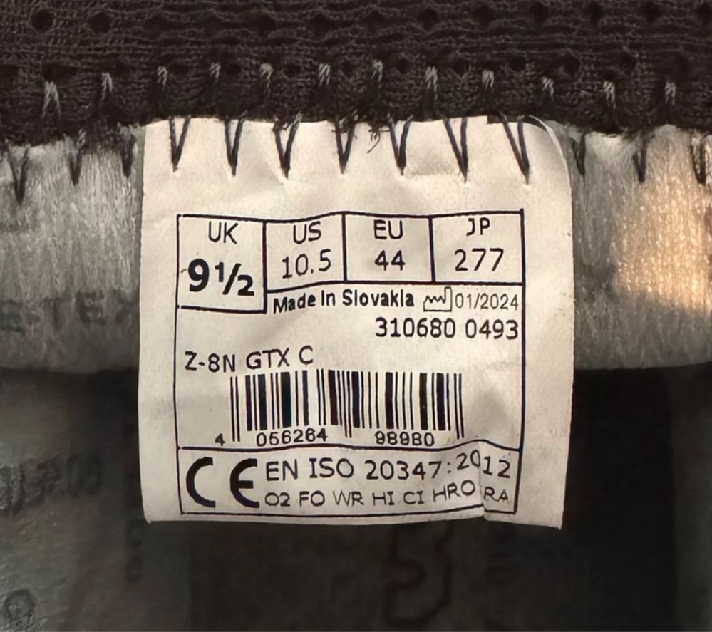 Nowe buty Lowa Zephyr Z-8N GTX C - Dark Brown - brązowe - rozmiar 44