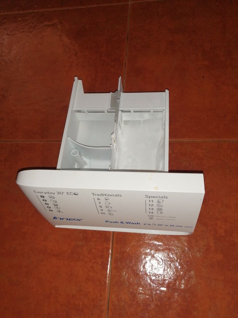 Gaveta detergente máquina de lavar roupa Indesit innex 7kg, bom estado