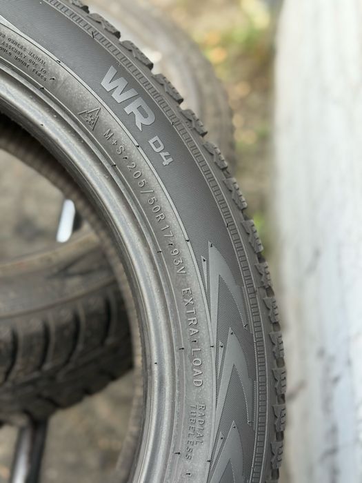 Топова шина‼️Nokian WR D4 93V 205/50 r17 8.4мм 2023рік
