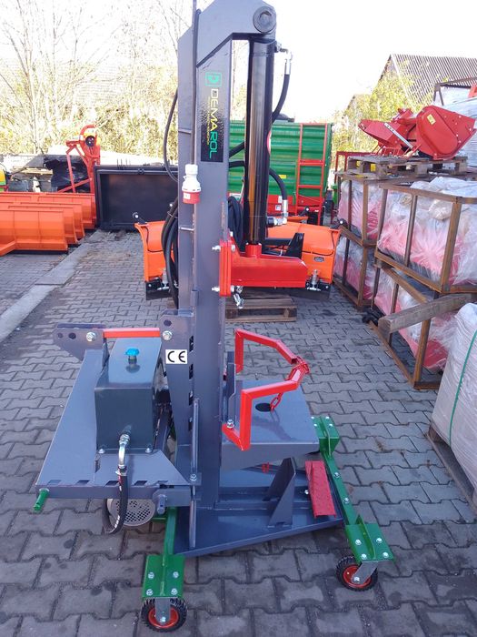 Chwytak do bel balotów sianokiszonki ROL-STEEL 1 siłownik euroramka