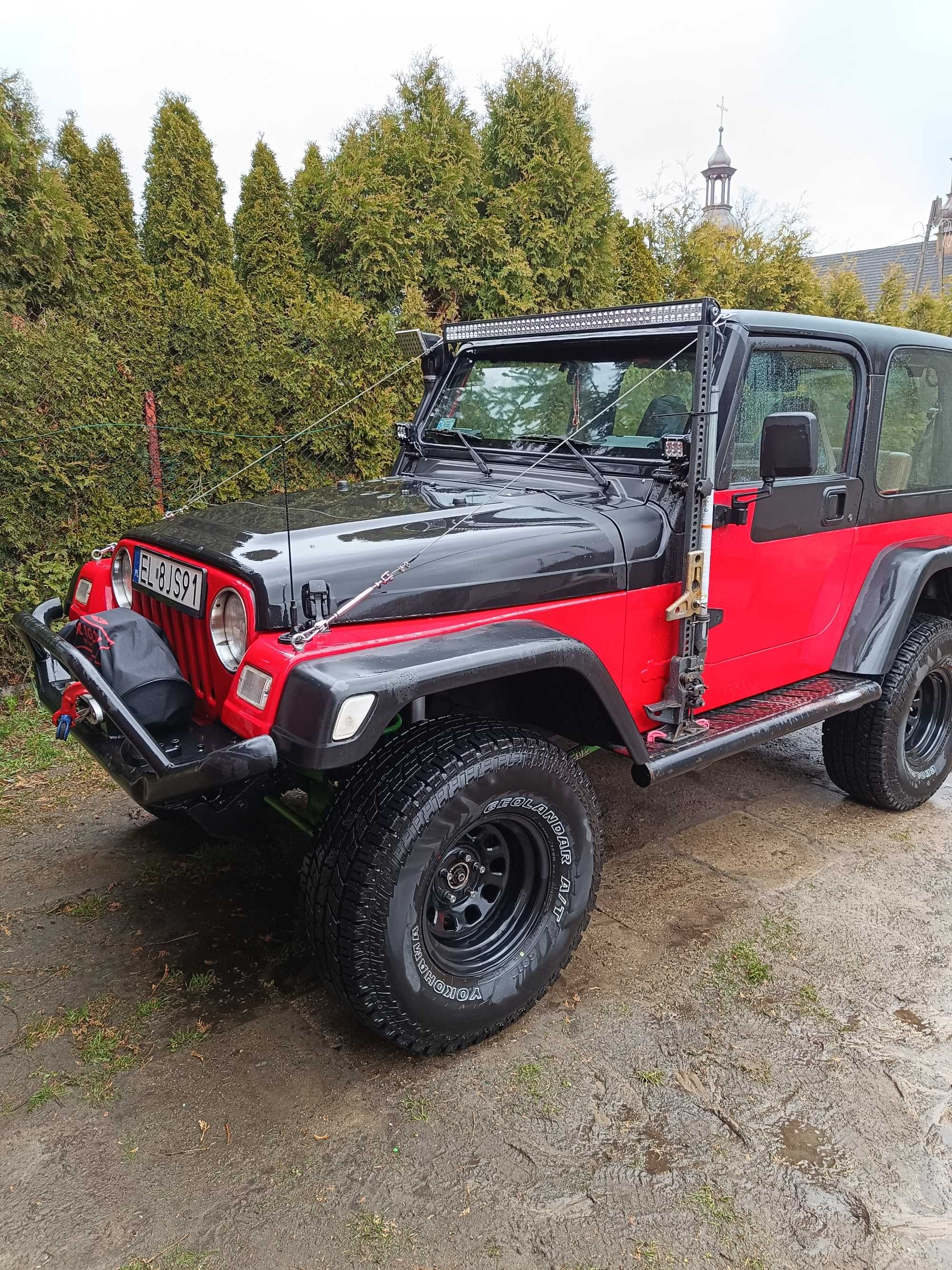 Terenowy 4x4 Jeep wrangler tj Polski salon 4.0. LPG
