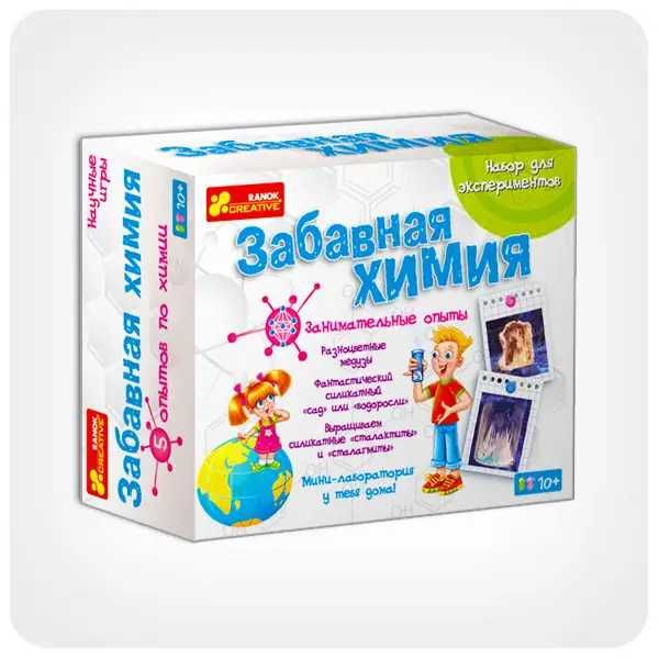 Набор для экспериментов Ranok Creative Забавная химия
