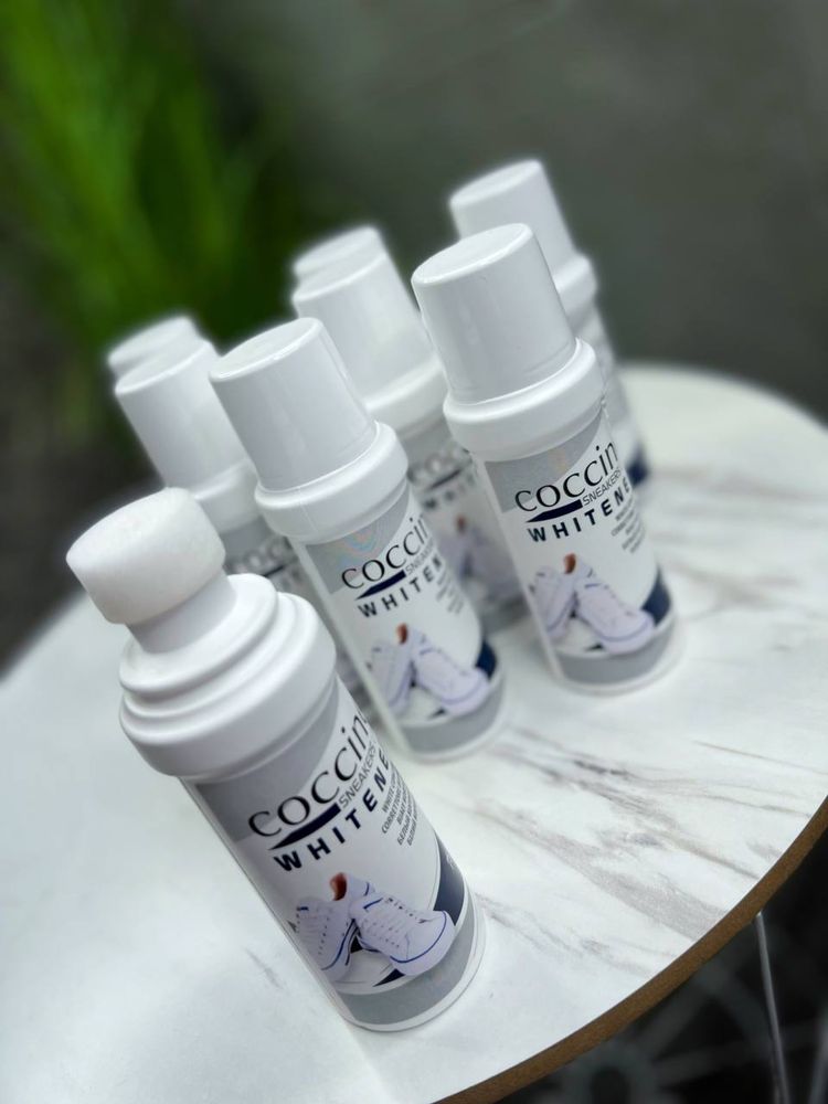 Біла паста COCCINE WHITENER  догляд за білим взуттям