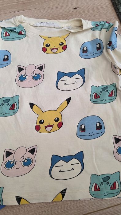 Bluzka bluzeczka koszulka h&m r.98/104 Pokemon