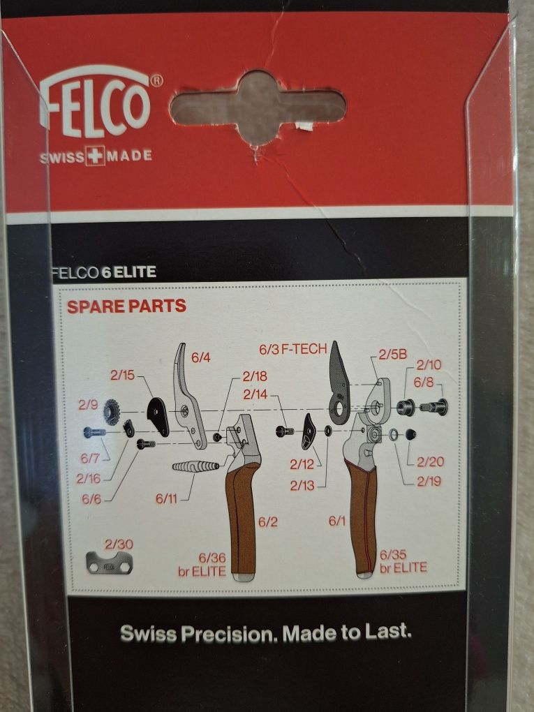 Sekator Felco 6 Elite rękojeść pokryta skórą