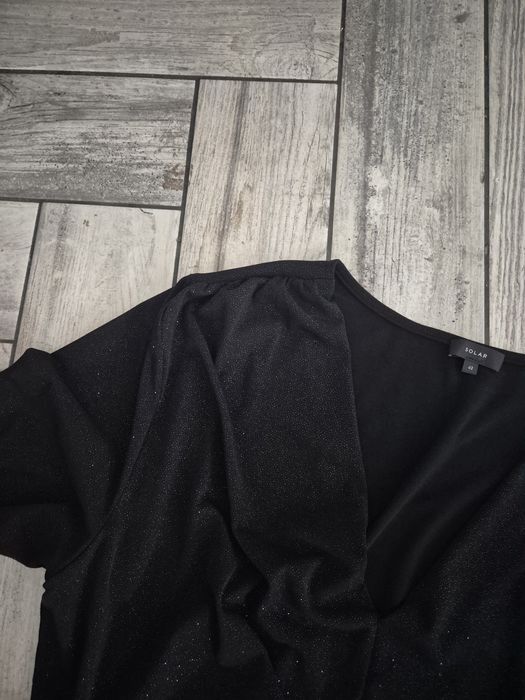 Sukienka czarna solar L