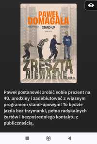 Bilety na stand up Pawła Domagały