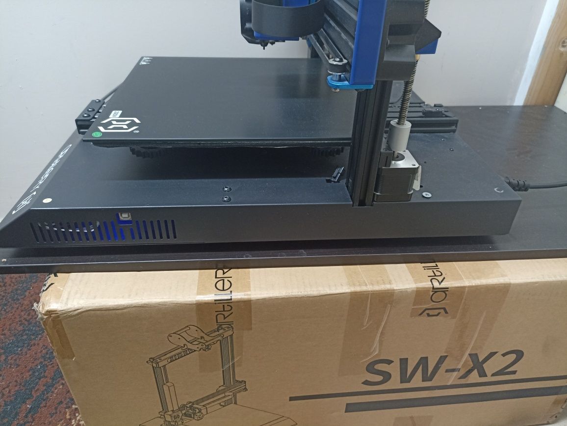 Drukarka 3d artillery sidewinder x2 filament model