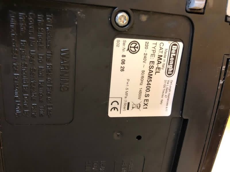 Кавомашина Delonghi ESAM 5400.S Perfecta сіра