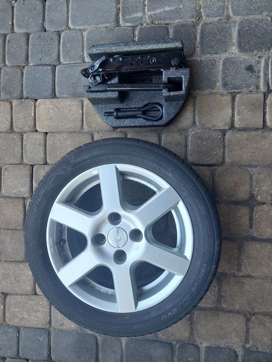 Koło zapasowe 6J×15H2 ET44 Styropian lewarek klucz hak Ford fiesta mk7