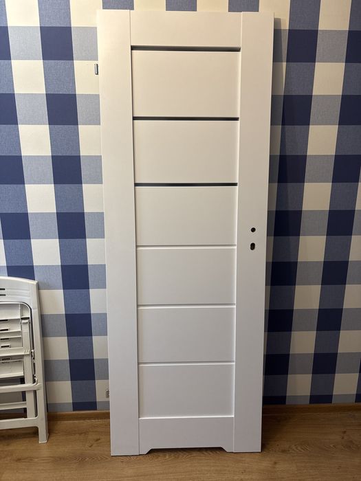 Drzwi wewnętrzne lewe 70cm łazienkowe