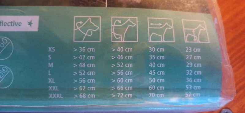 Fato Impermeável Cão XXL 60cm Preto