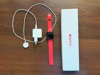 Apple Watch 6 GPS 44 mm Product Red Komplet + Nowa Folia