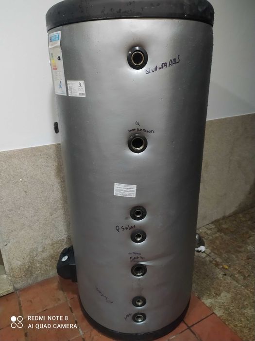 Termoacumulador 300 l - 3 serpentinas