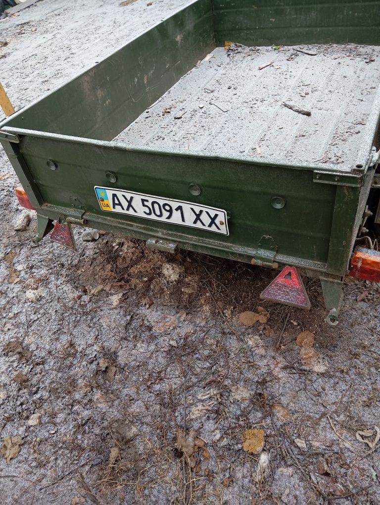 Продам прицеп с доками и страховкой