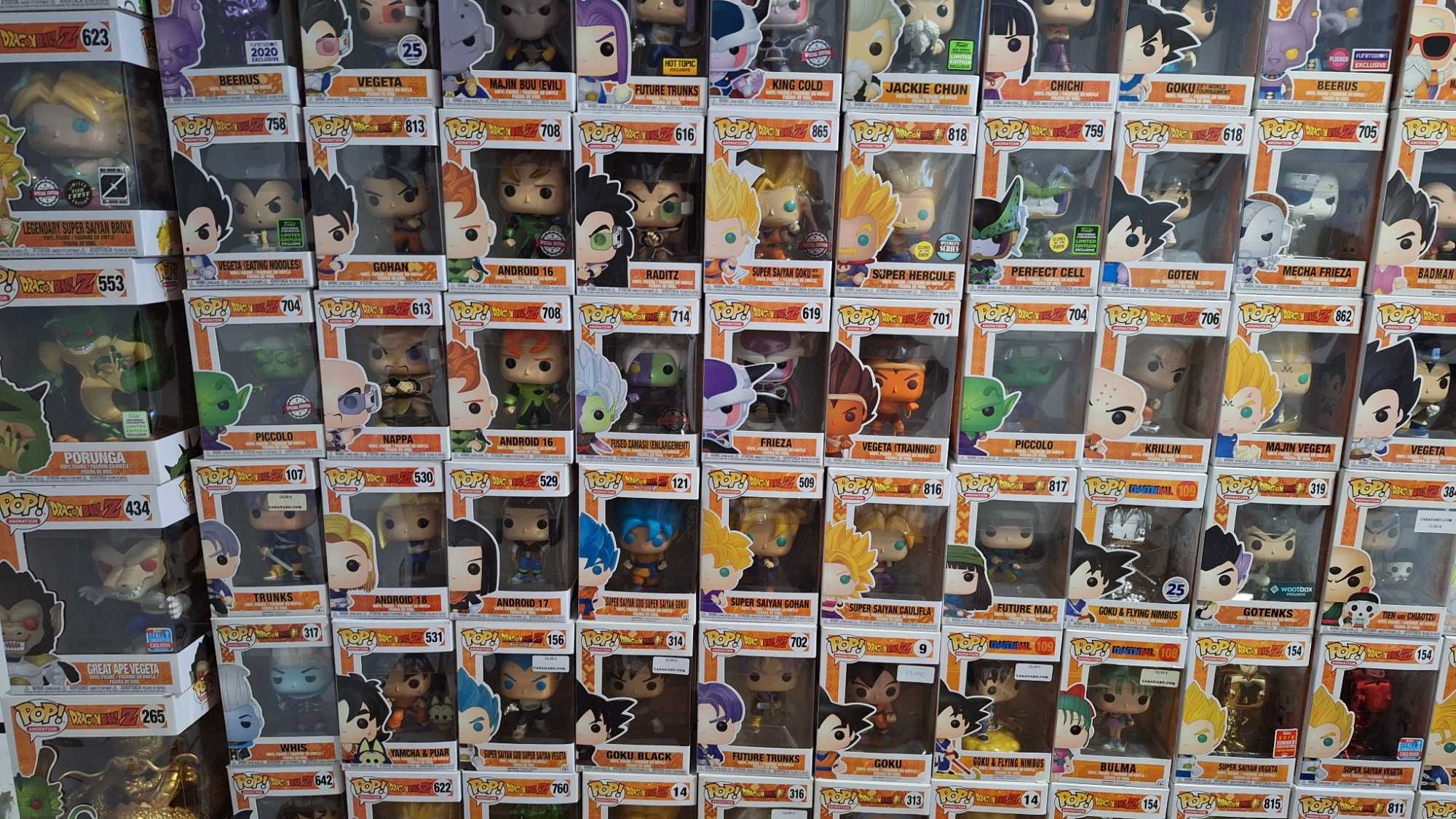 Coleção Funko Pop - Drangon Ball Z - Para colecionadores