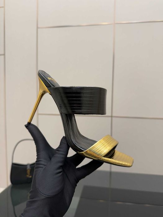 Sandały Balmain, damskie obcasy