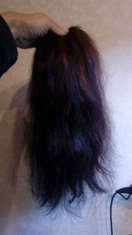 Шаньон, парик, хвост натуральные волосы