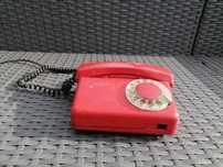 Kultowy stacjonarny telefon z czasów PRL Telkom RWT Tulipan 319