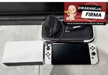 Nintendo Switch OLED  HEG-001 + Akcesoria + Karta 256GB