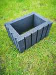 Gazony betonowe 40x28x20h. donice ogrodowe doniczki ogrodzenia pustaki