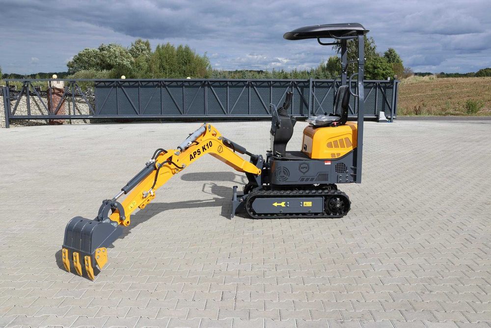 Minikoparka APS K10 NOWA silnik KOOP 1T 2025