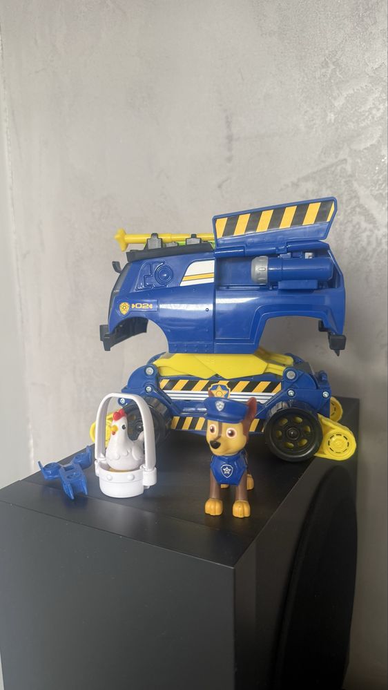Psi Patrol Chase Rise and Rescue pojazd funkcyjny de Luxe