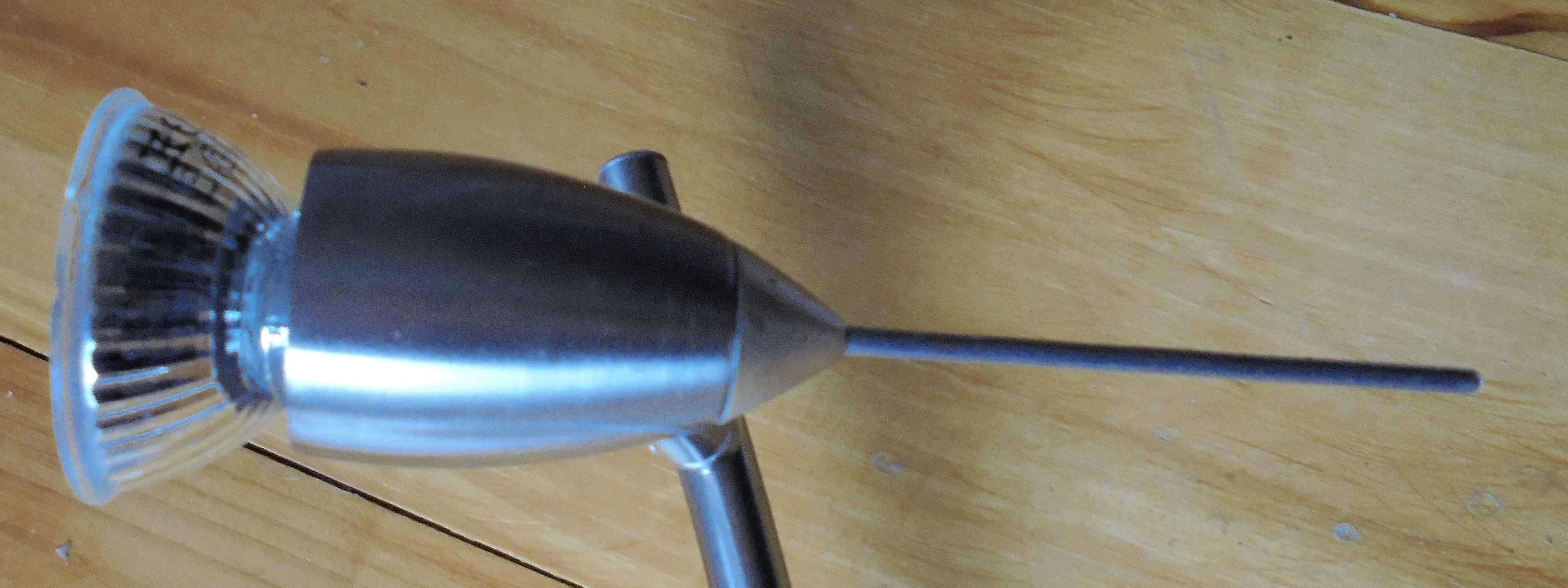 Lampa inox halogenowa 3 żarówki