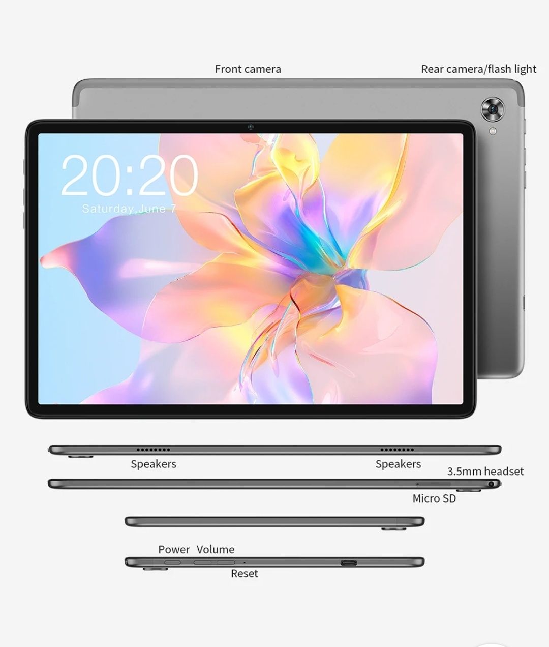 Tablet Teclast P40HD 8 GB RAM 128GB ROM 10.4 Nowy