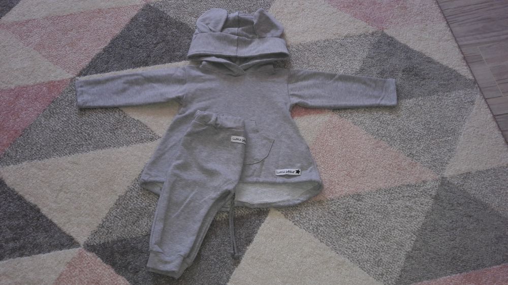 Dres (bluza + spodnie) roz 80 Little Star nowe