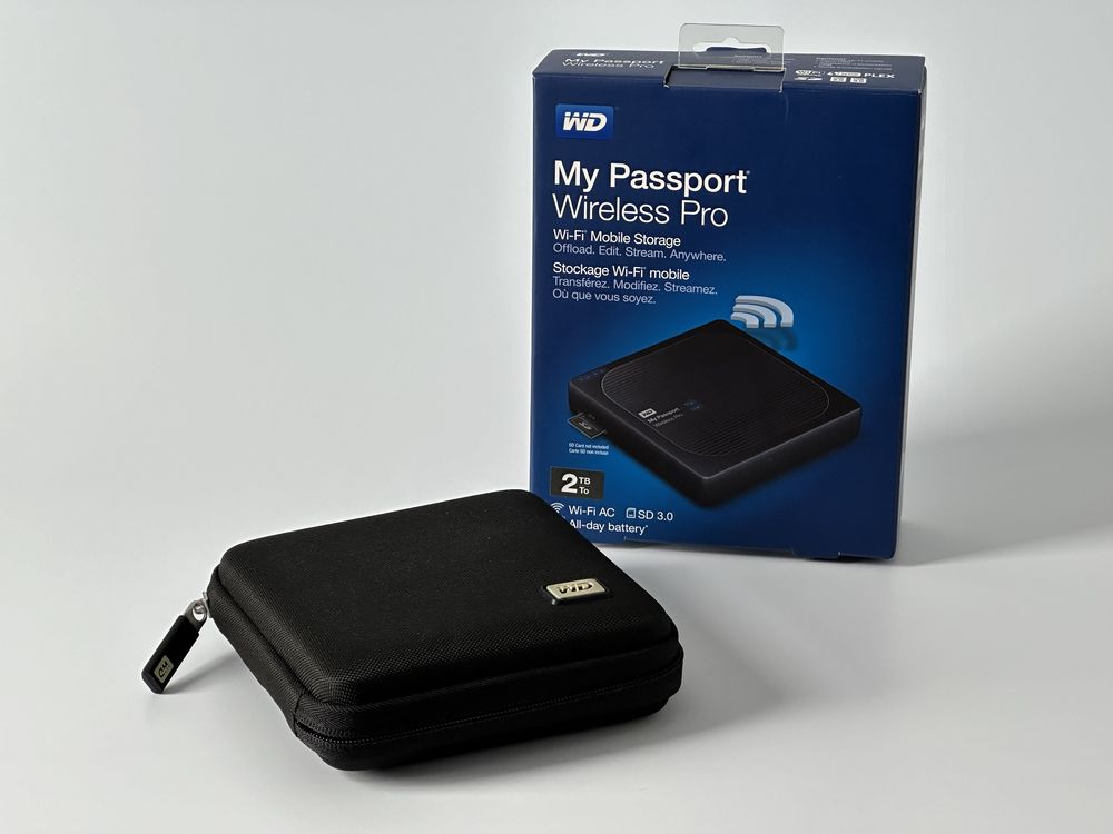 WD My Passport Wireless Pro 2TB