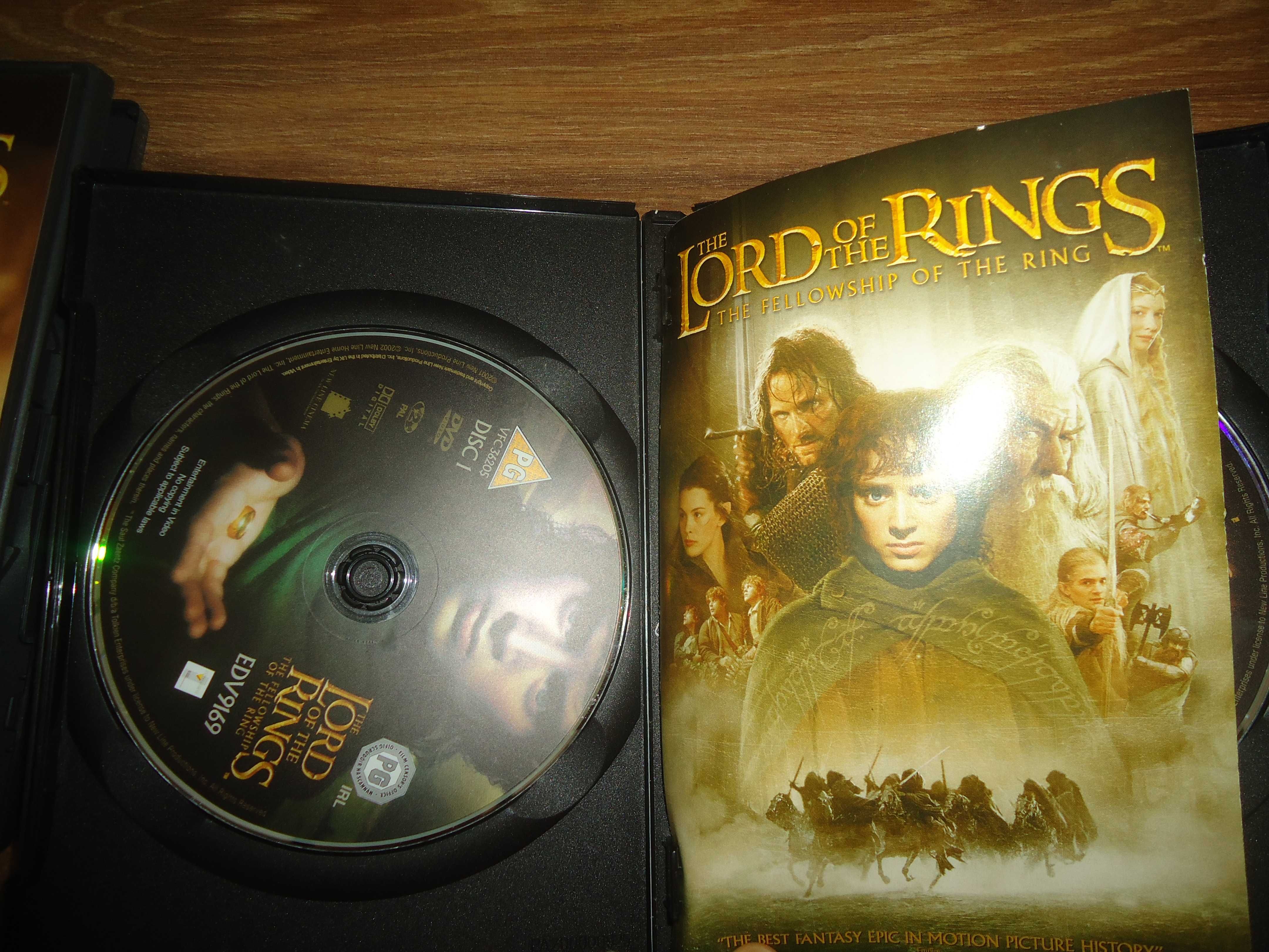 Lord of the Rings The Two Towers/The Fellowship Of The Ring 2Płyty Dvd