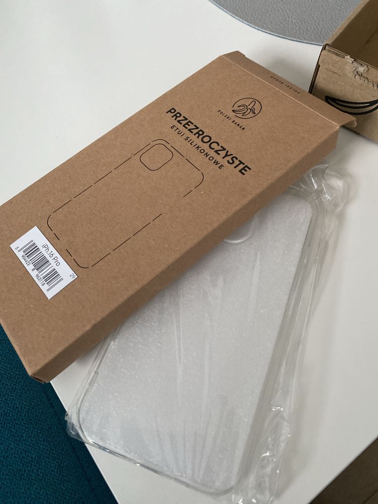 Etui Silikonowe Przezroczyste  Polski Banan Iphone 16 Pro