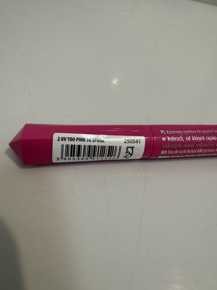 Wibo Oh My Both! Neonowy eyeliner w pisaku 2 UV Too Pink To Spook